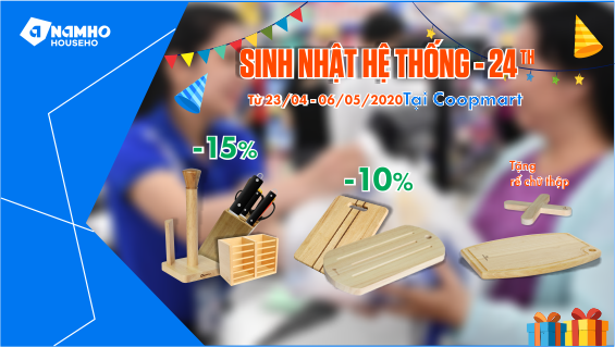 SINH NHẬT HỆ THỐNG COOPMART LẦN 24