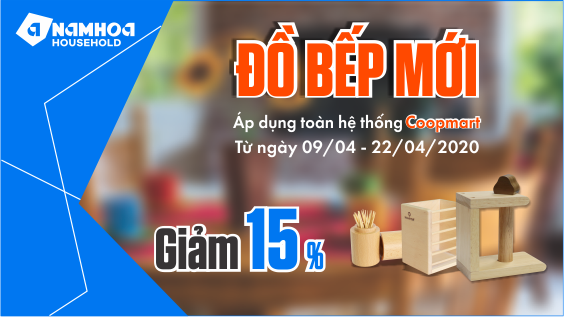 ĐỒ BẾP MỚI GIẢM GIÁ 15%