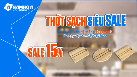 THỚT SẠCH SIÊU SALE