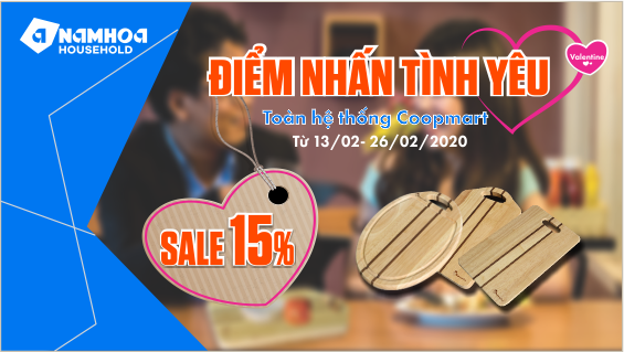 ĐIỂM NHẤN TÌNH YÊU, SALE OFF 15%