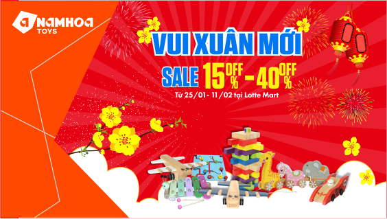 KHUYẾN MÃI VUI XUÂN MỚI TẠI LOTTE MART ĐẾN 40%