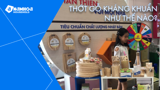 THỚT GỖ KHÁNG KHUẨN NHƯ THẾ NÀO?