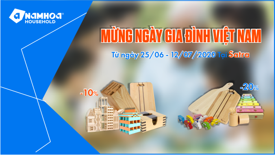 MỪNG NGÀY GIA ĐÌNH VIỆT NAM CÙNG ĐỒ GỖ NAM HOA