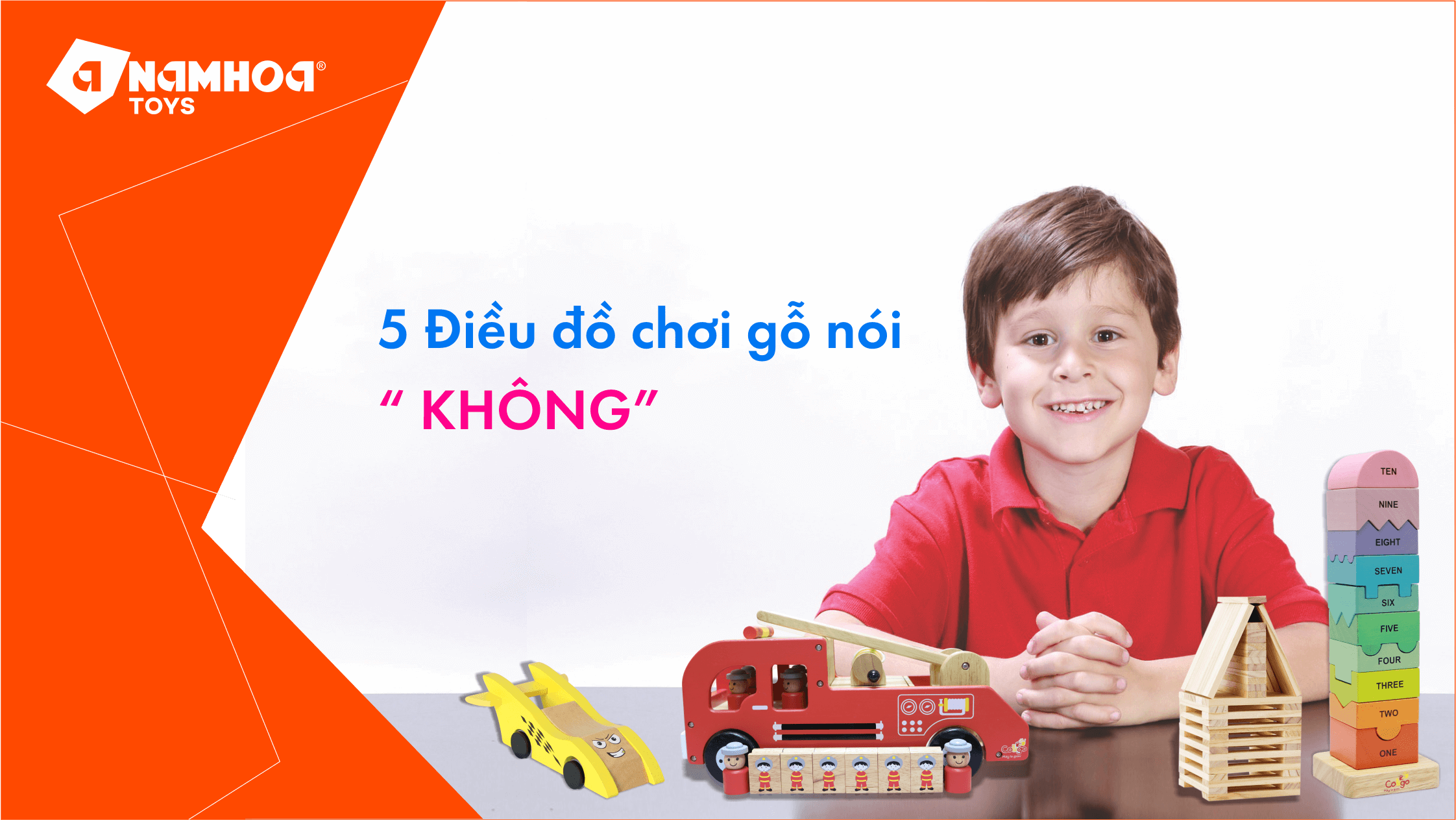 5 ĐIỀU ĐỒ CHƠI GỖ NÓI KHÔNG