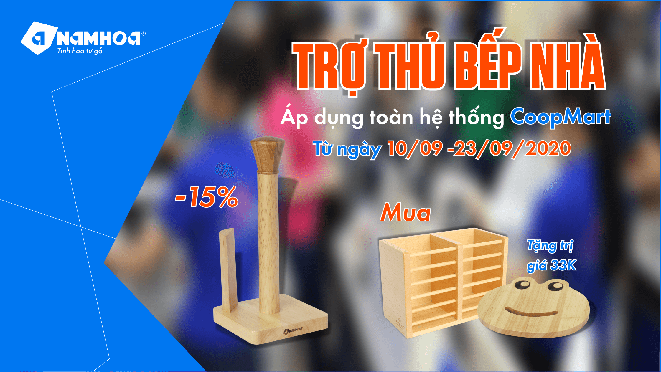 TRỢ THỦ BẾP NHÀ - ĐỒ BẾP NAM HOA ƯU ĐÃI 15%