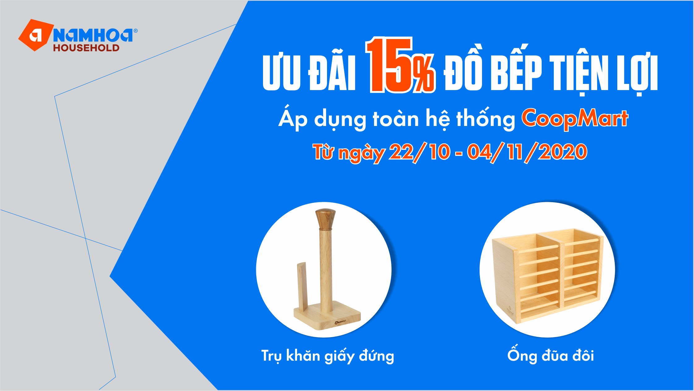 ƯU ĐÃI 15% ĐỒ BẾP TIỆN LỢI