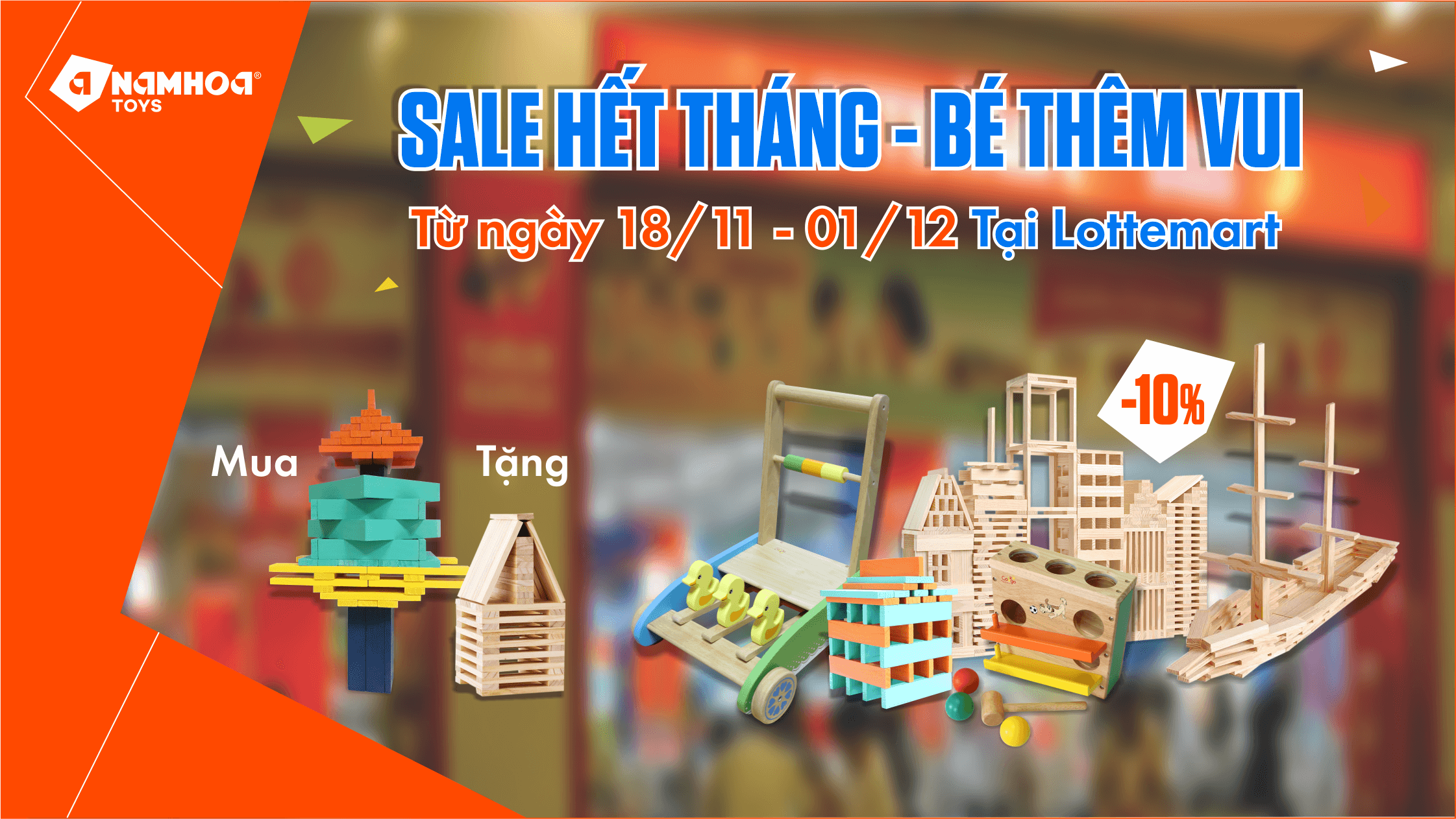 SALE HẾT THÁNG BÉ THÊM VUI